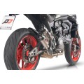 QD Exhaust Twin Gunshot Slip-on system for the Ducati Monster / + (937) 2021+